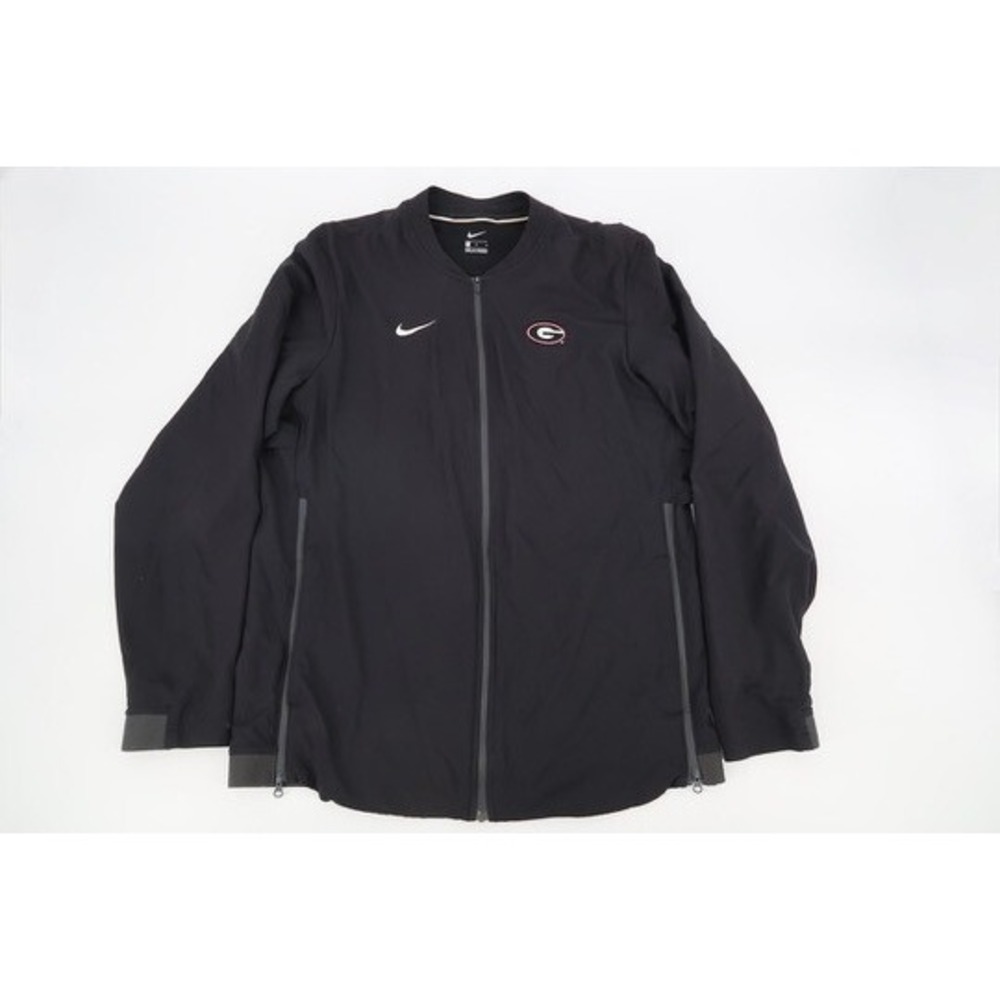 Georgia Bulldogs Nike Jacket Men Medium Full Zip Vented Team Issue Player Worn